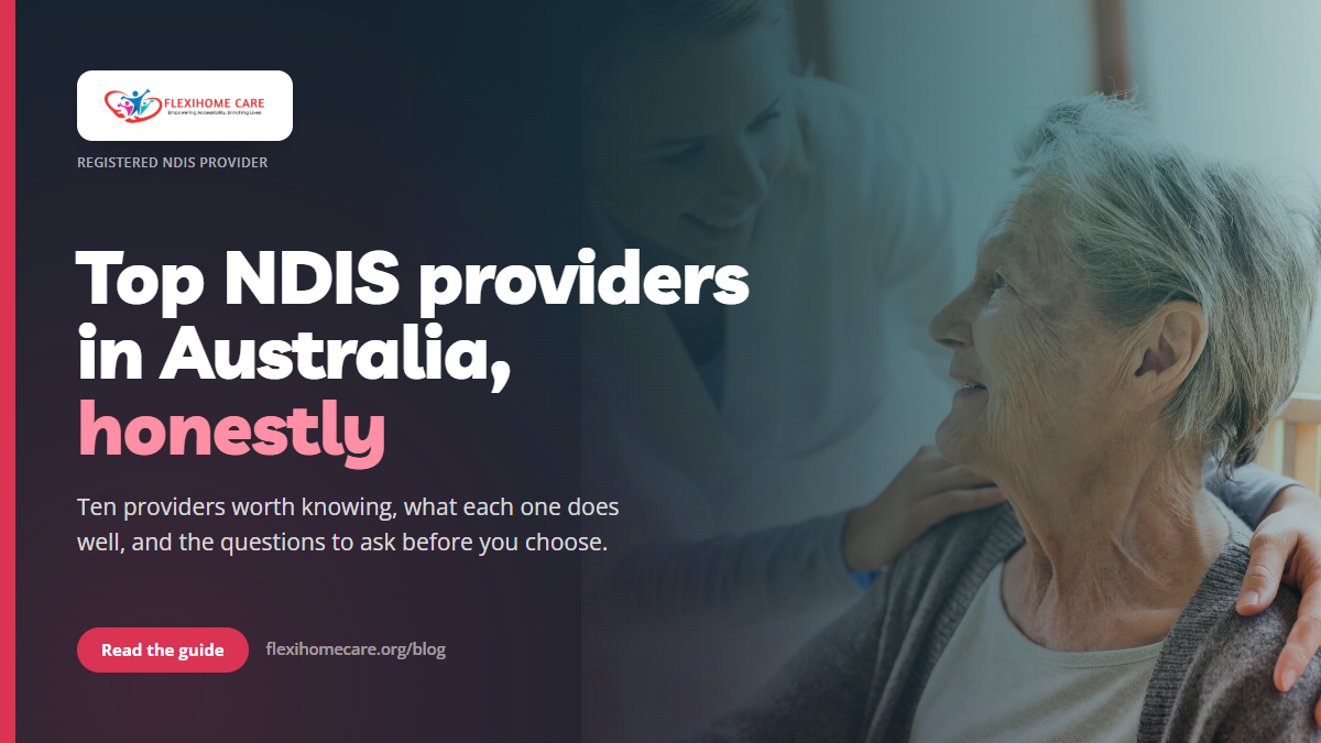 Top NDIS providers in Australia